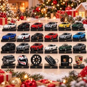 Porsche 2026 Advent Calendar 24 Charms