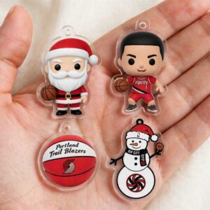 Portland Trail Blazers Advent Calendar 24 Charms 2026 Nba Christmas Countdown Gift