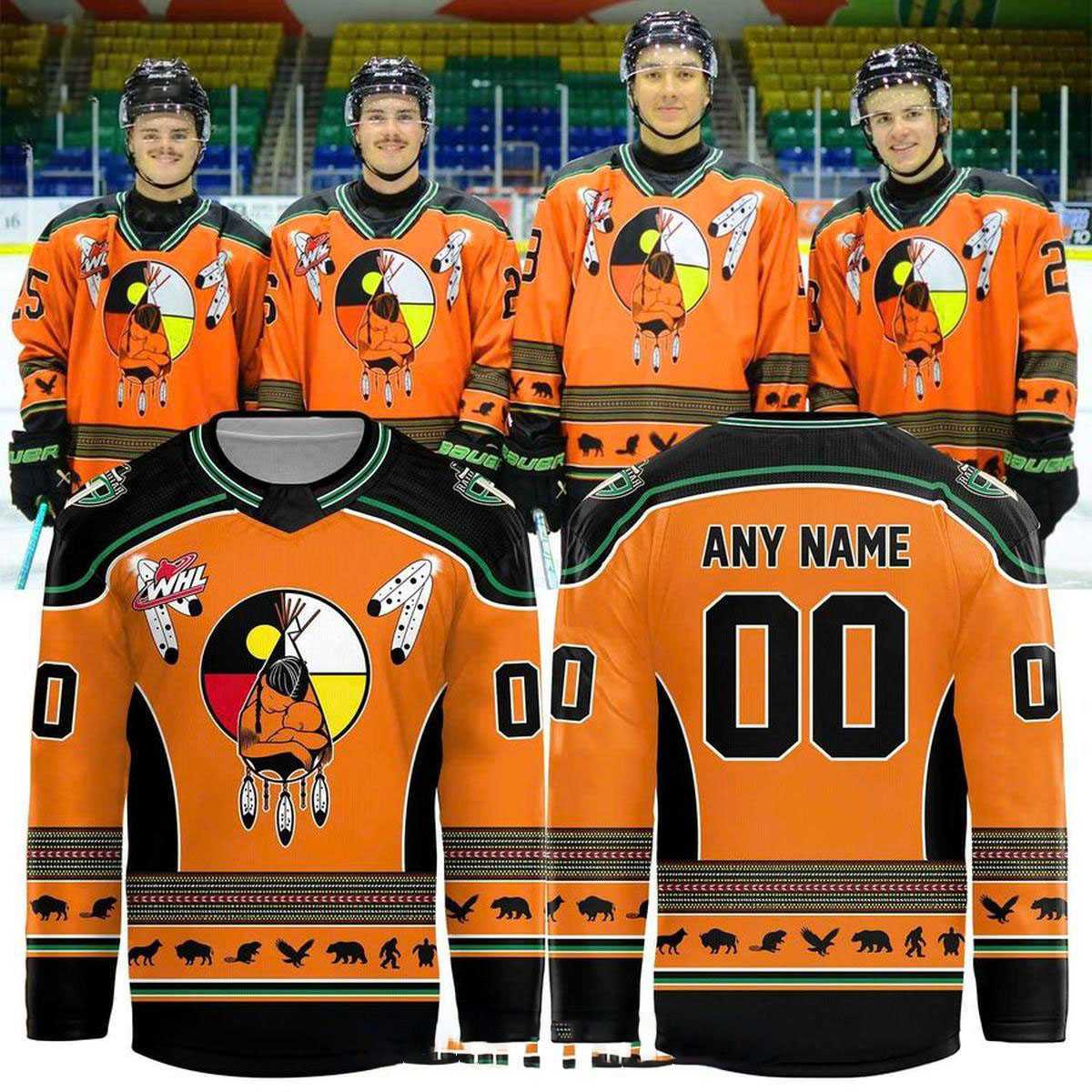 Prince Albert Raiders Truth and Reconciliation Night 2026 Personalized Hockey Jersey Prince Albert Raiders Truth and Reconciliation Night 2026 Personalized Hockey Jersey