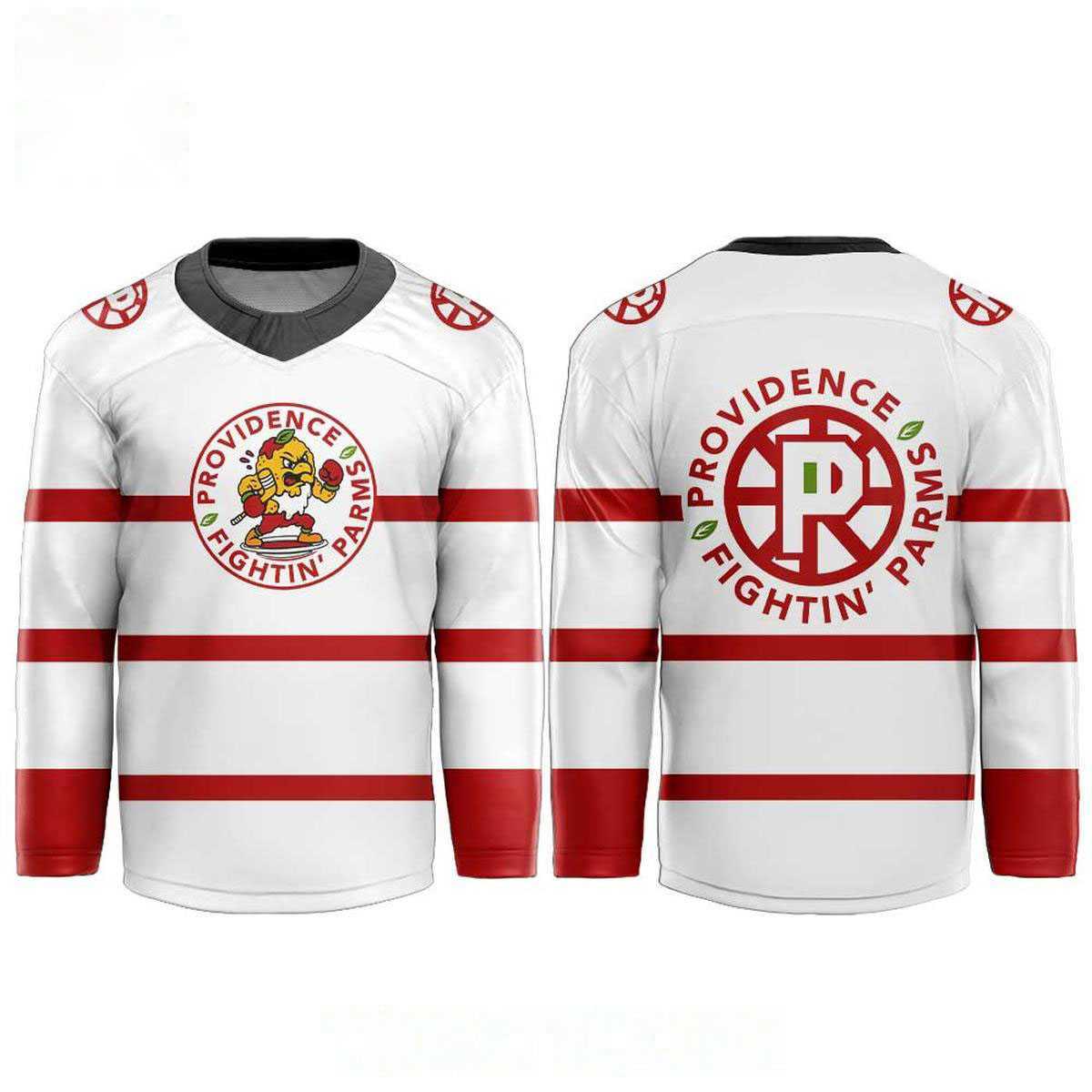 Providence Bruins Fightin Parms 2026 Game Night Custom Hockey Jersey Providence Bruins Fightin Parms 2026 Game Night Custom Hockey Jersey