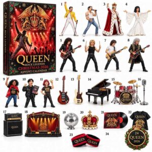 Queen Christmas 2026 Advent Calendar 24 Charms
