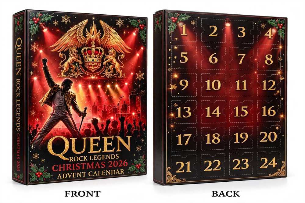 Queen Christmas 2026 Advent Calendar 24 Charms Queen Christmas 2026 Advent Calendar 24 Charms