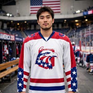 Rochester Americans 2026 America250 Night Personalized Hockey Jersey