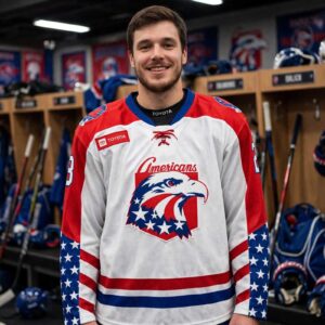 Rochester Americans 2026 Celebrate 250th Anniversary Of United States Personalized Jersey