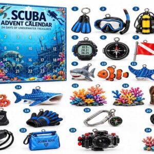 Scuba Diving 2026 Advent Calendar 24 Charms