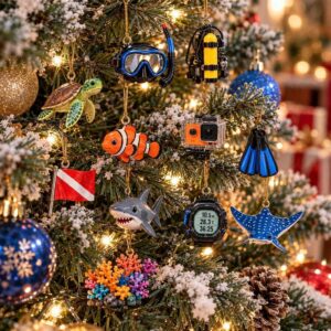 Scuba Diving 2026 Advent Calendar 24 Charms