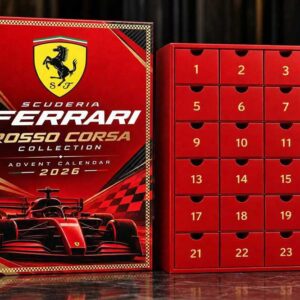 Scuderia Ferrari Rosso Corsa Collection 2026 Advent Calendar 24 Charms