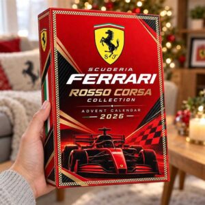 Scuderia Ferrari Rosso Corsa Collection 2026 Advent Calendar 24 Charms