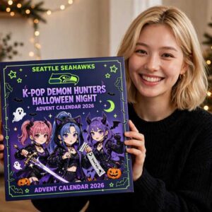 Seattle Seahawks K pop Demon Hunters Halloween Night 2026 Advent Calendar 24 Charms