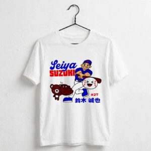 Seiya Suzuki 27 Chicago Cubs Japanese Baseball shirt
