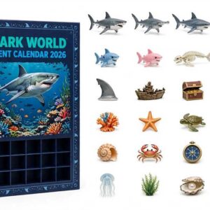 Shark World 2026 Advent Calendar 24 Charms