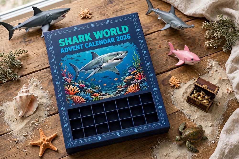 Shark World 2026 Advent Calendar 24 Charms Shark World 2026 Advent Calendar 24 Charms