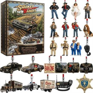Smokey And The Bandit 50th Anniversary 2026 Advent Calendar 24 Charms