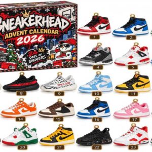 Sneakerhead 2026 Advent Calendar 24 Charms