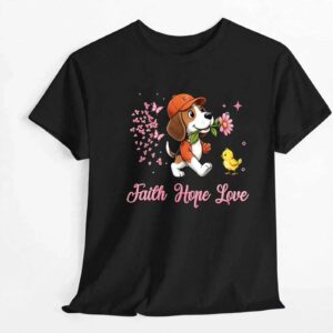 Snoopy Baltimore Orioles Breast Cancer Awareness Faith Hope Love shirt