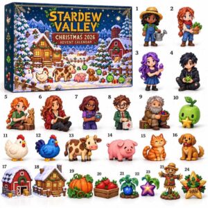 Stardew Valley Christmas 2026 Advent Calendar 24 Charms