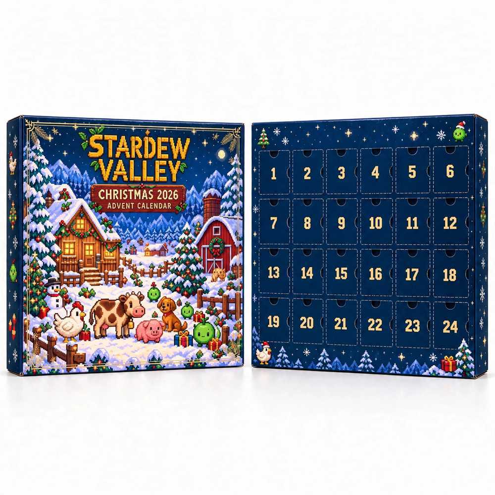 Stardew Valley Christmas 2026 Advent Calendar 24 Charms Stardew Valley Christmas 2026 Advent Calendar 24 Charms