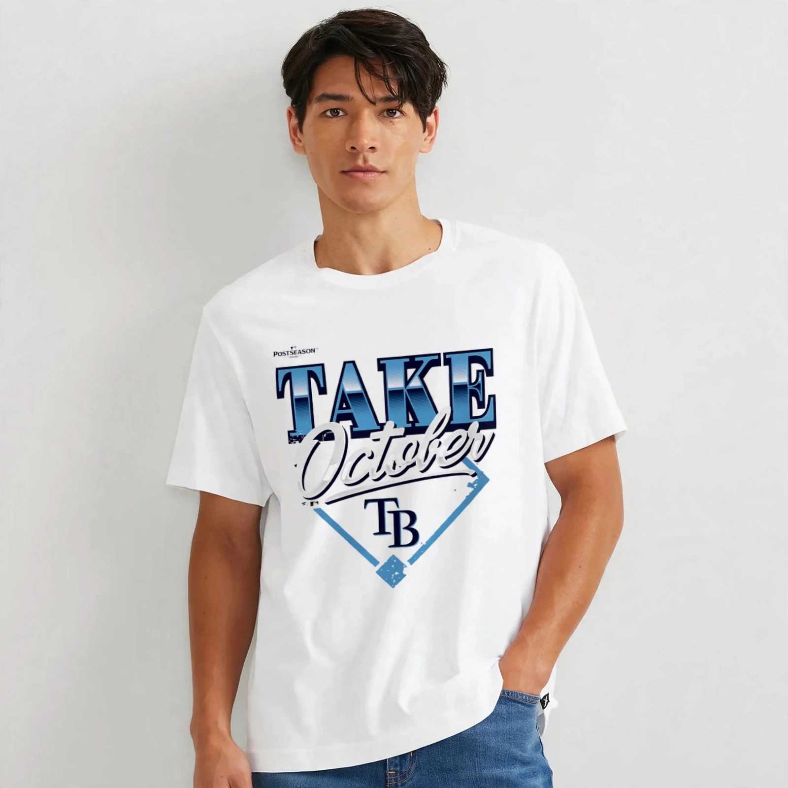 Tampa Bay Rays baseball 2026 MLB Postseason Take October shirt Tampa Bay Rays baseball 2026 MLB Postseason Take October shirt