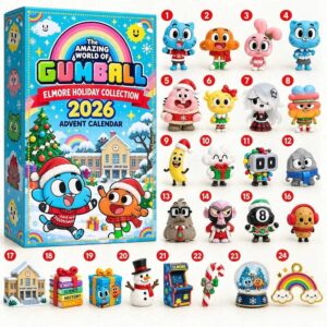 The Amazing World Of Gumball Christmas Advent Calendar 24 Charms