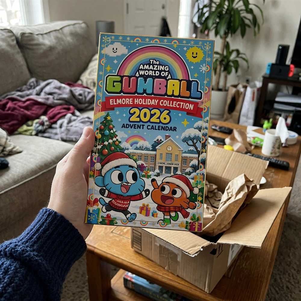 The Amazing World Of Gumball Christmas Advent Calendar 24 Charms The Amazing World Of Gumball Christmas Advent Calendar 24 Charms