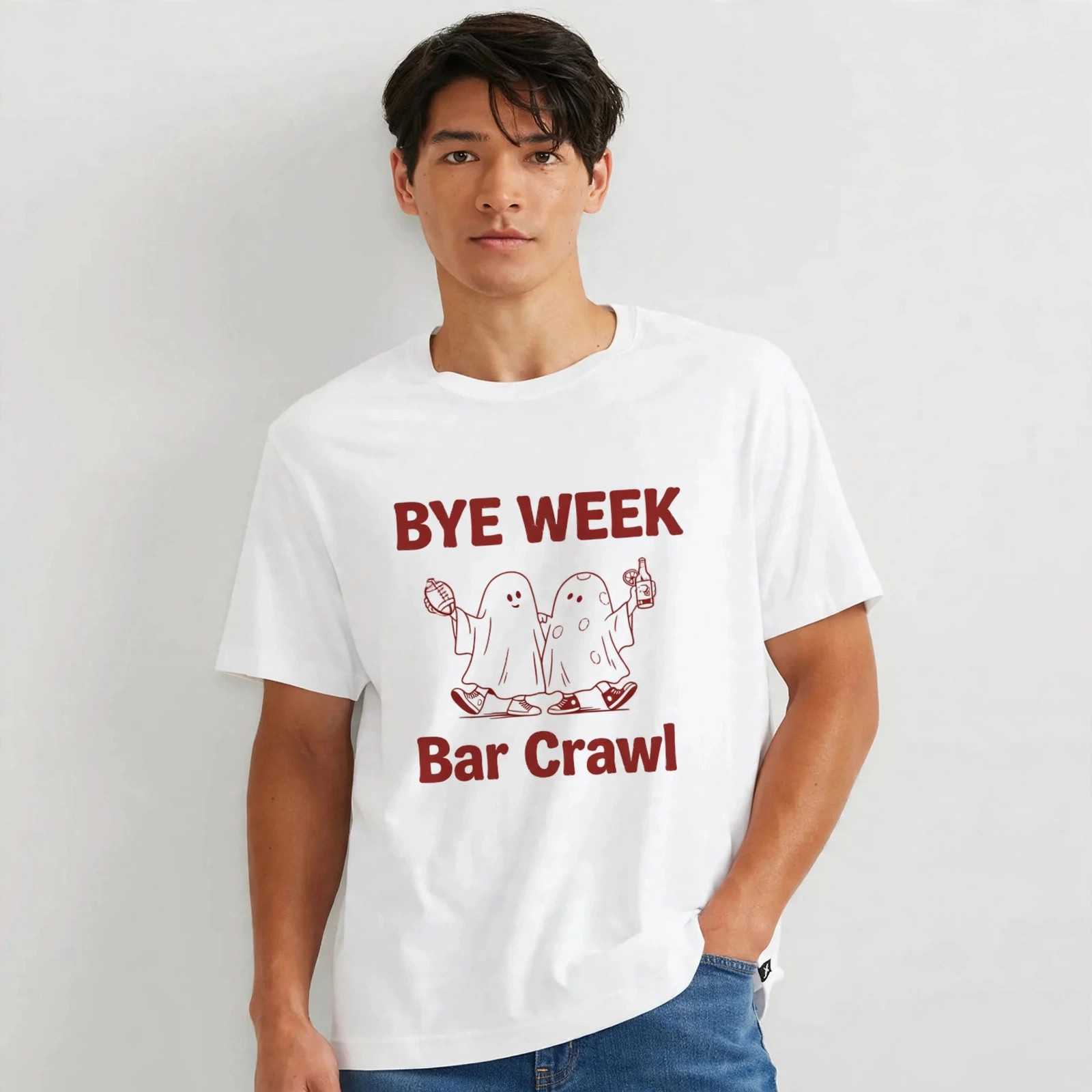 Third Annual Bye Week Bar Crawl No Game And Lots Of Boos Halloween 2026 shirt