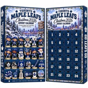 Toronto Maple Leafs Christmas 2026 Advent Calendar 24 Charms