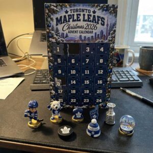 Toronto Maple Leafs Christmas 2026 Advent Calendar 24 Charms