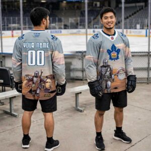 Toronto Marlies Star Wars 2026 Grogu And Baby Yoda Personalized Hockey Jersey
