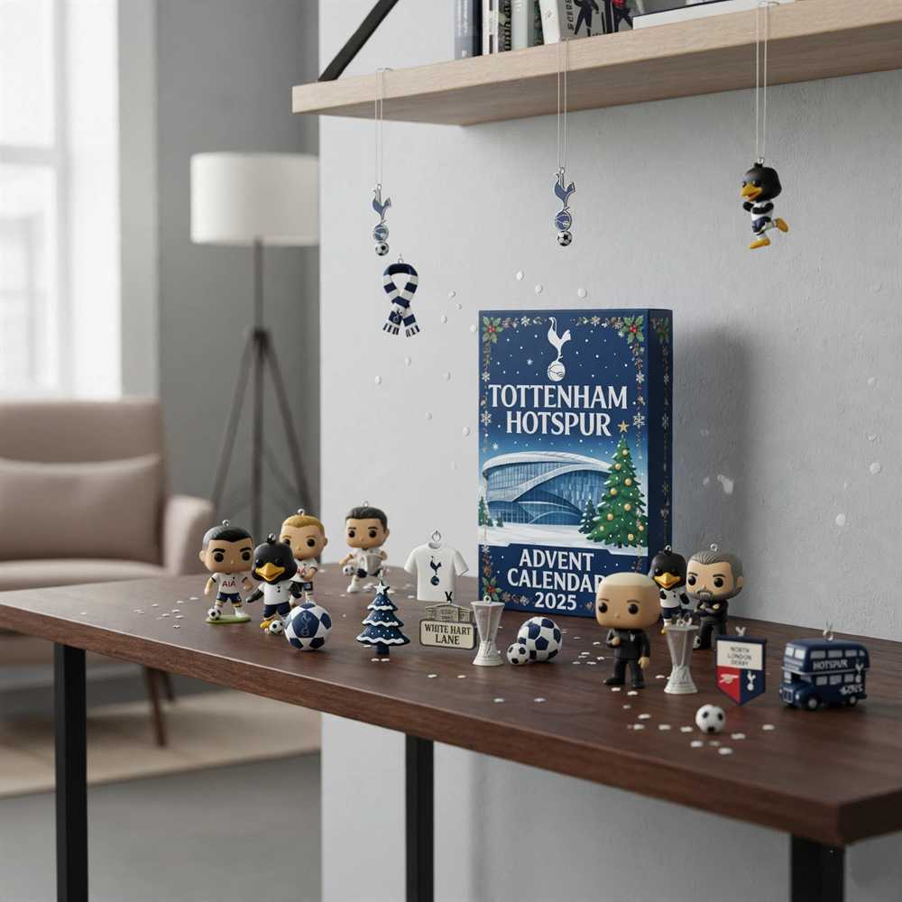Tottenham Hotspur Advent Calendar 24 Charms Tottenham Hotspur Advent Calendar 24 Charms