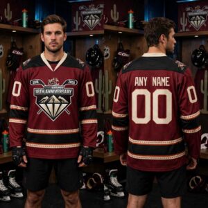 Tucson Roadrunners 10th Anniversary 2026 Hockey Jersey
