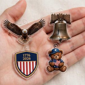 United States Veterans Day America 250th Anniversary 2026 Advent Calendar 24 Charms