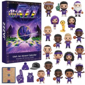 Utah Jazz Advent Calendar 24 Charms 2025 Nba Christmas Countdown Collectible Gift Box For Fans Utah Jazz Advent Calendar 24 Charms 2025 Nba Christmas Countdown Collectible Gift Box For Fans