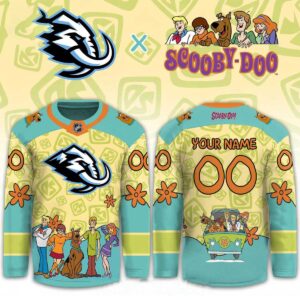 Utah Mammoth 2026 Scooby Doo Adventure Night Custom Jersey