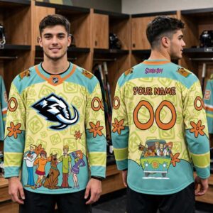 Utah Mammoth 2026 Scooby Doo Adventure Night Custom Jersey