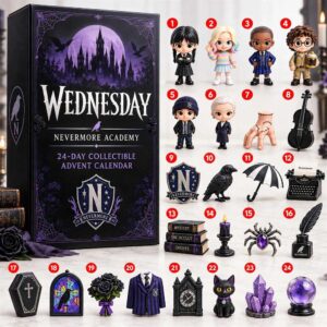 Wednesday 2026 Advent Calendar 24 Charms Wednesday 2026 Advent Calendar 24 Charms