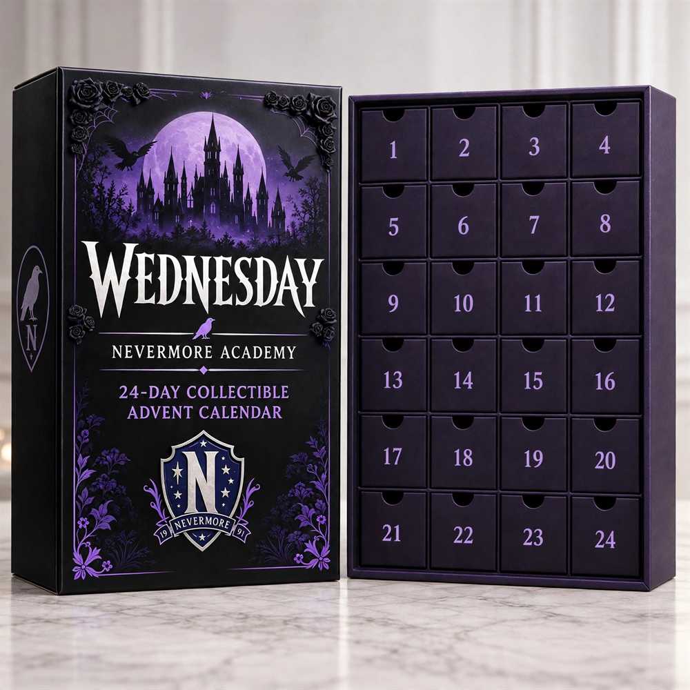Wednesday 2026 Advent Calendar 24 Charms Wednesday 2026 Advent Calendar 24 Charms