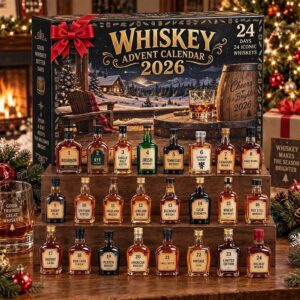 Whiskey 2026 24 day Advent Calendar 24 Charms Whiskey 2026 24 day Advent Calendar 24 Charms