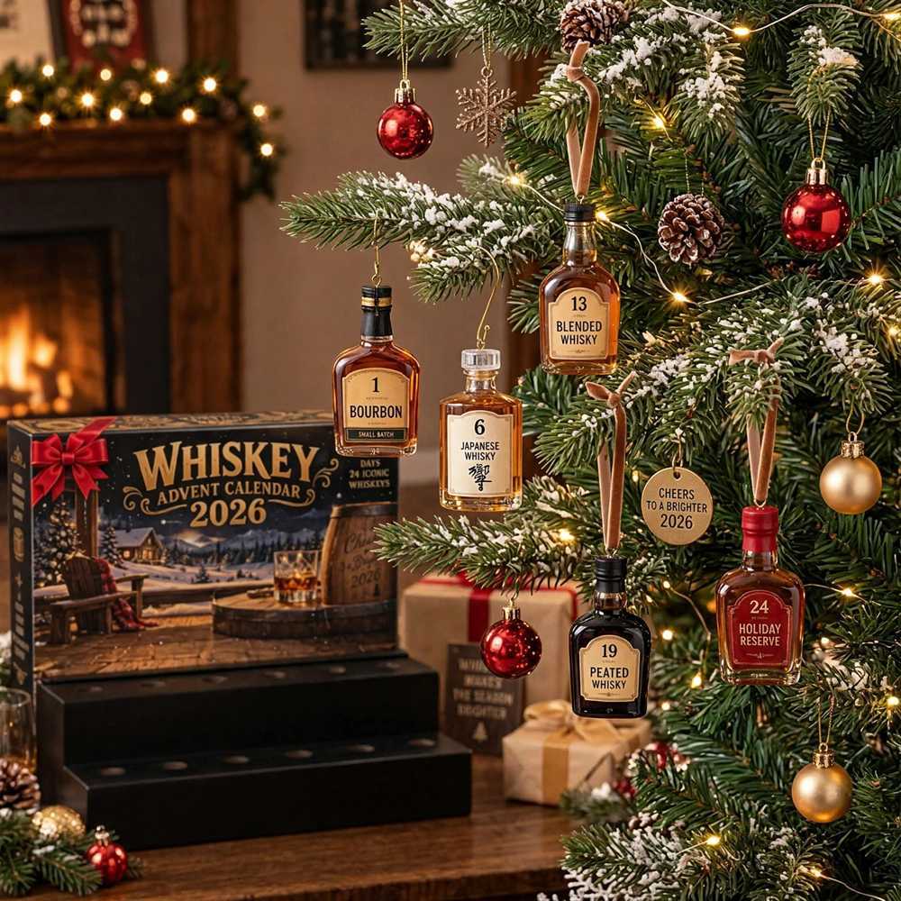 Whiskey 2026 24 day Advent Calendar 24 Charms Whiskey 2026 24 day Advent Calendar 24 Charms