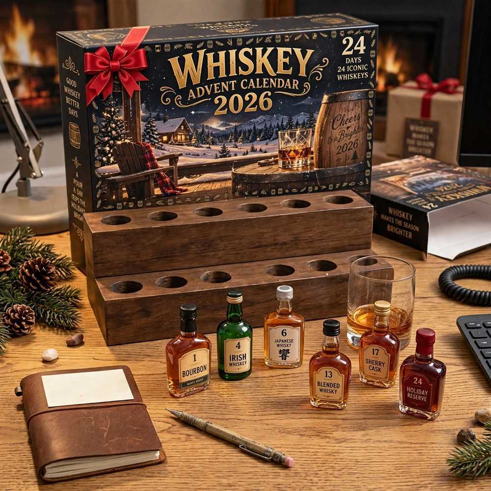 Whiskey 2026 24 day Advent Calendar 24 Charms Whiskey 2026 24 day Advent Calendar 24 Charms